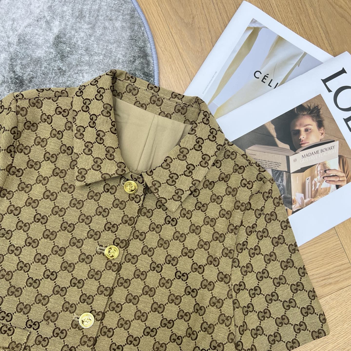 [TOP] GUCCI Suit - Brwon