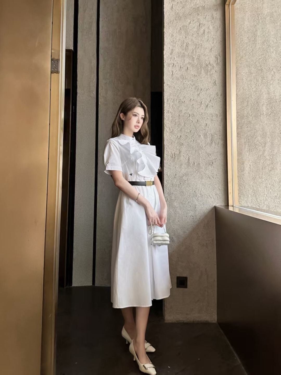 [TOP] Christian Dior  Dress - White