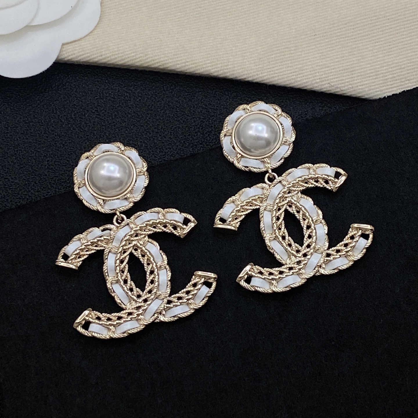 [TOP] CHANEL Earrings - 3 Color - 711 Luxury