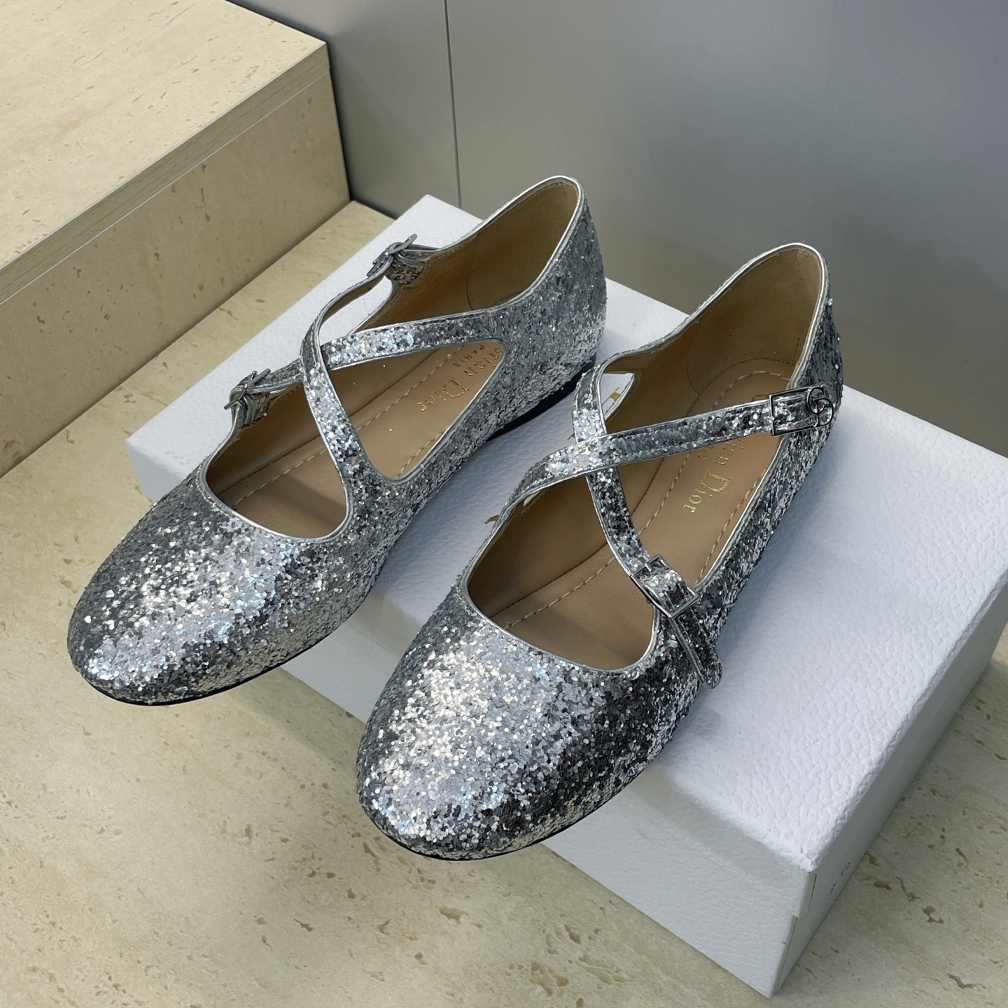 [TOP] Christian Dior D-Very Ballet Flats - 3 Colors