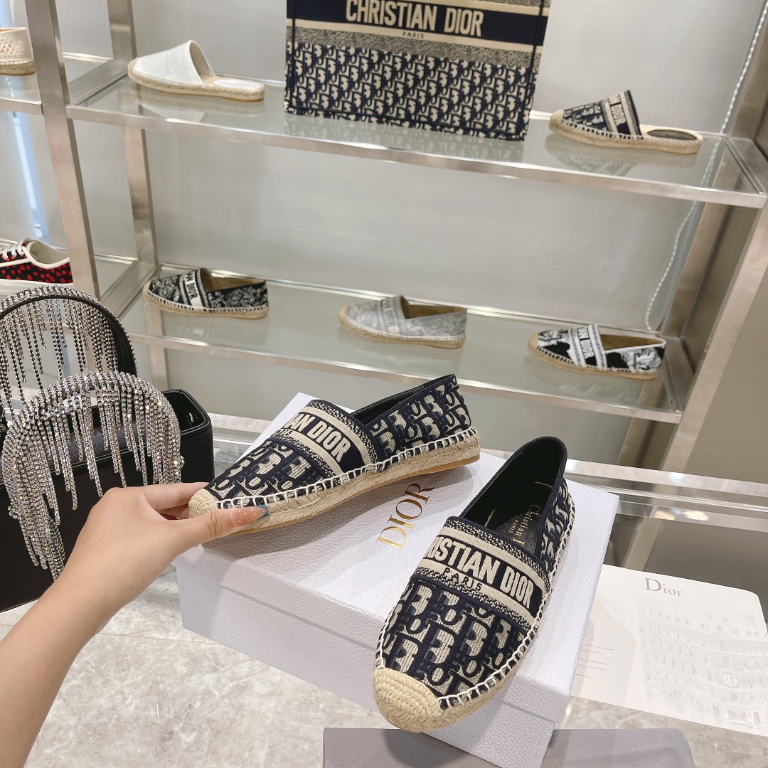 [TOP] Christian Dior Fisherman Shoes - Blue - 711 Luxury