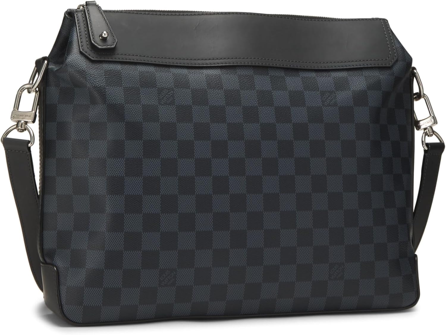 Louis Vuitton, Pre-loved Damier Cobalt Greenwich Messenger, Blue