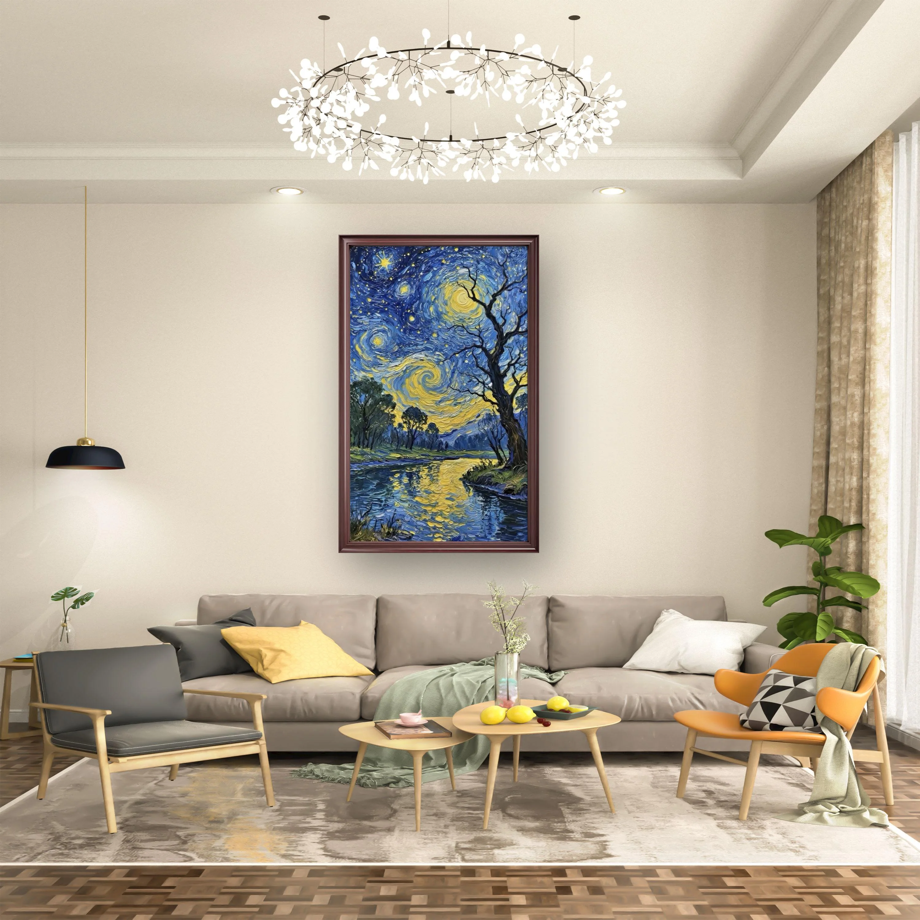 Ripples and Grass Shadows