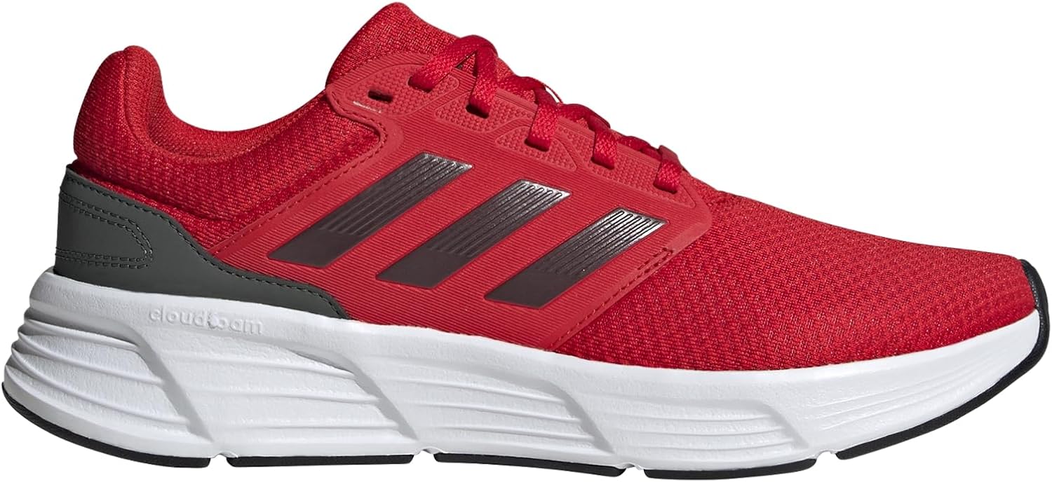 adidas Mens Galaxy 6 Running Sneakers Shoes - Red