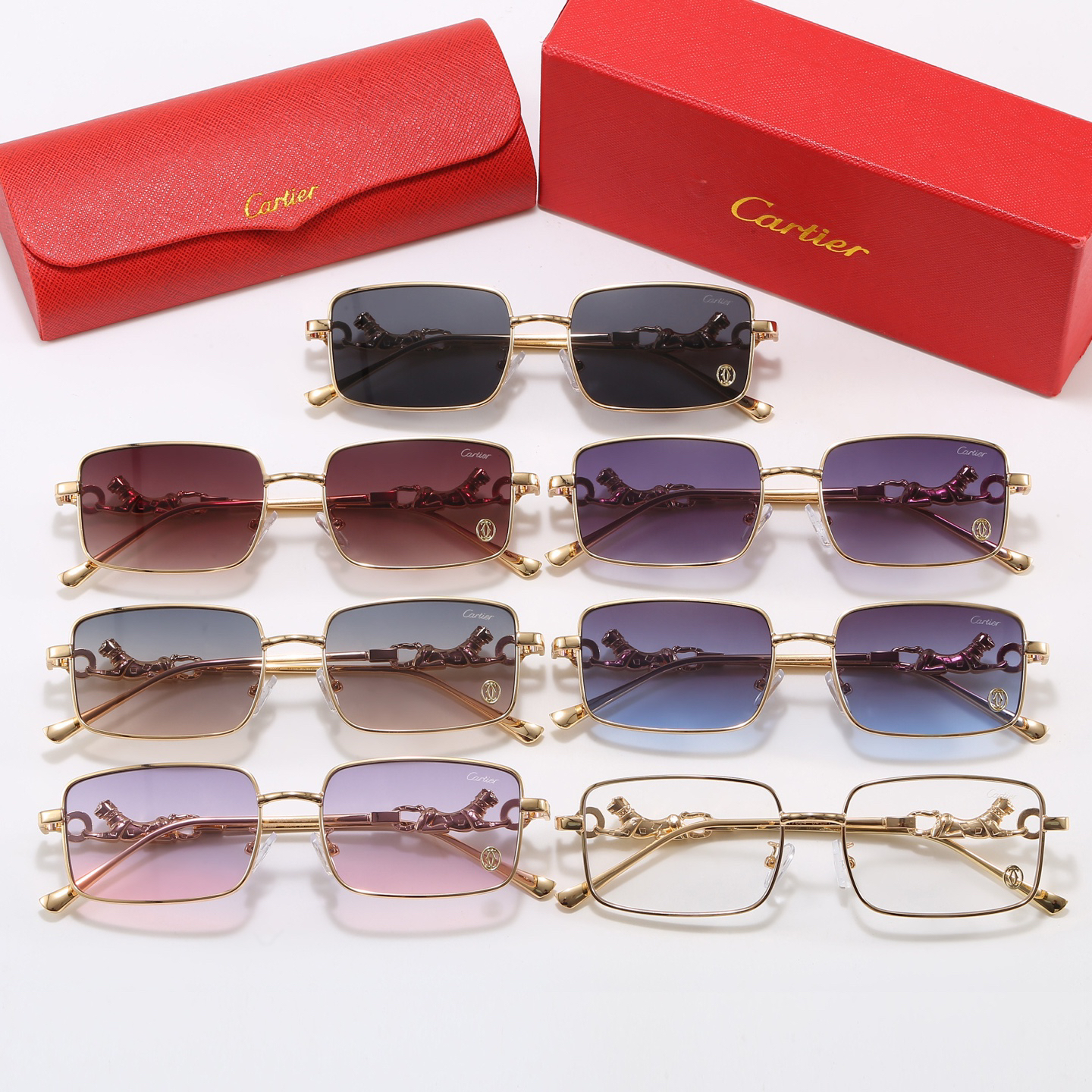 [TOP] Cartier Sunglasses - 7 Colors - 711 Luxury
