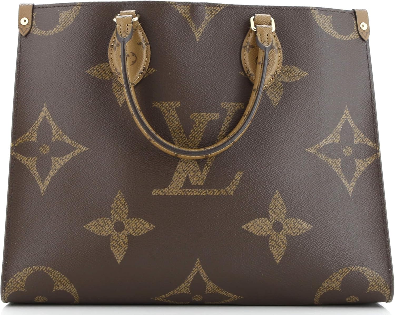 Louis Vuitton, Pre-Loved OnTheGo Tote Reverse Monogram Giant MM, Brown
