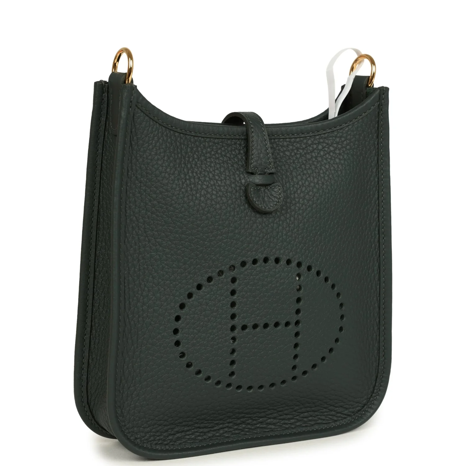 Hermes Evelyne TPM Vert Mangrove Clemence Gold Hardware