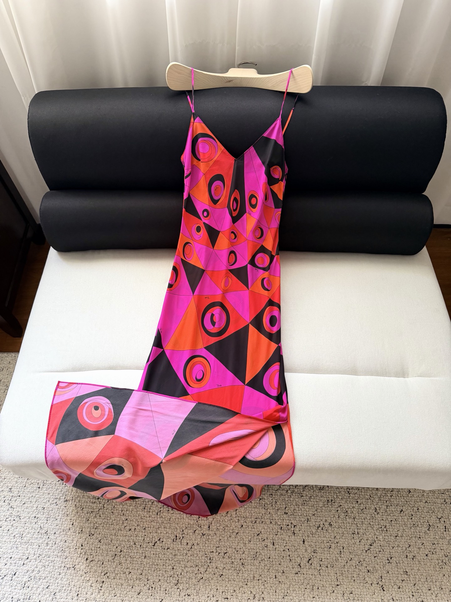 PUCCI Occhi Print Silk Dress #384334