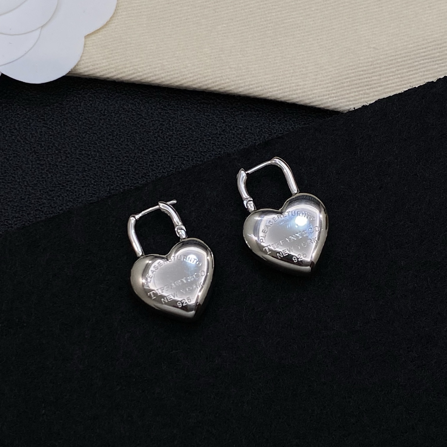 [TOP] Tiffany Earrings - 2 Color - 711 Luxury