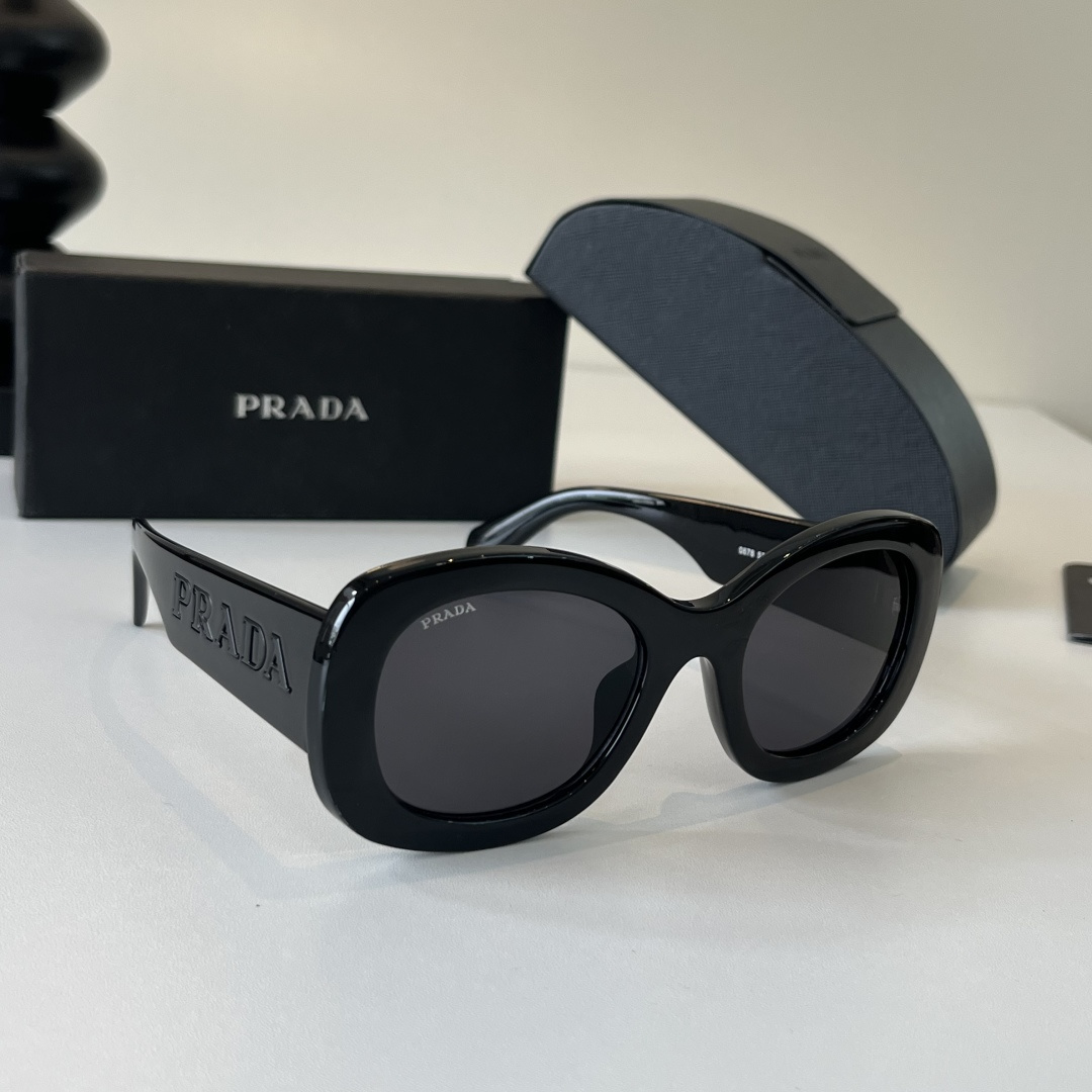 [TOP] PRADA Sunglasses - Black - 711 Luxury