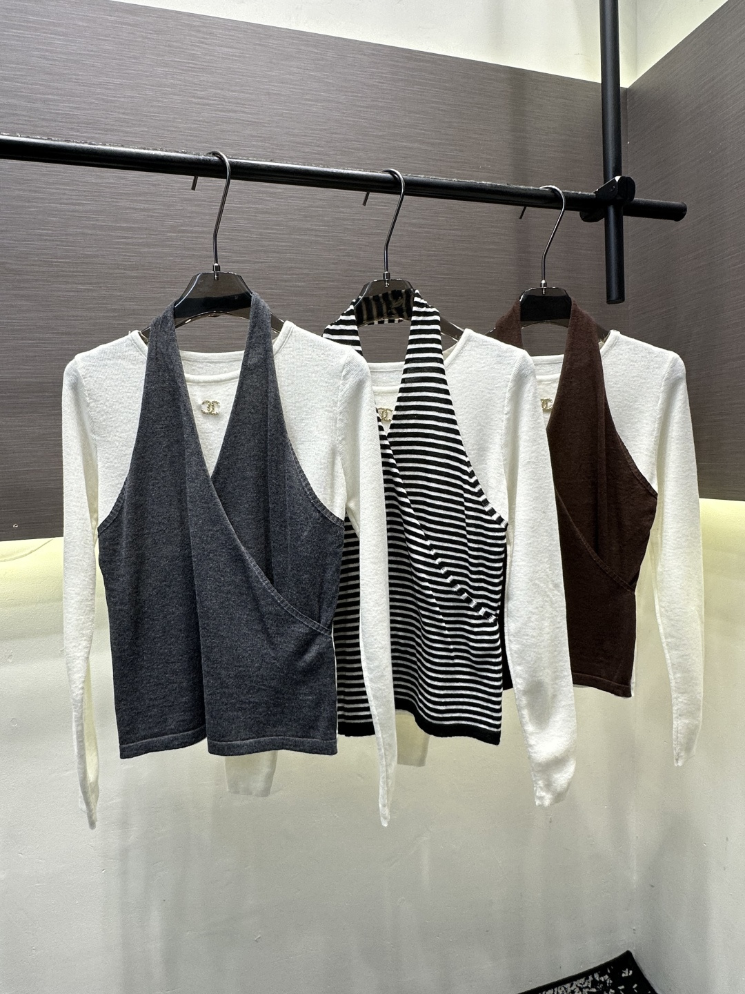 [TOP] CHANEL Knit Top - 3 Color - 711 Luxury
