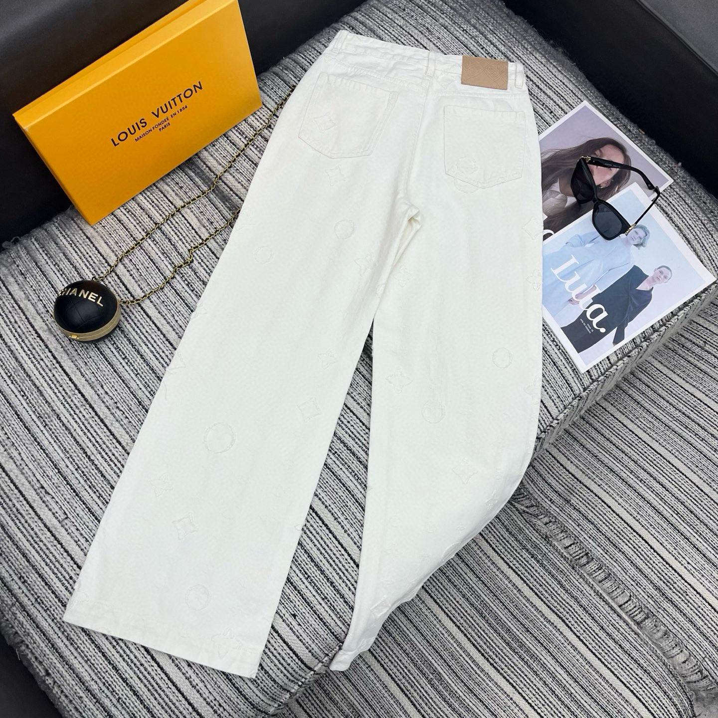 [TOP] Louis Vuitton LV  Pants - Beige