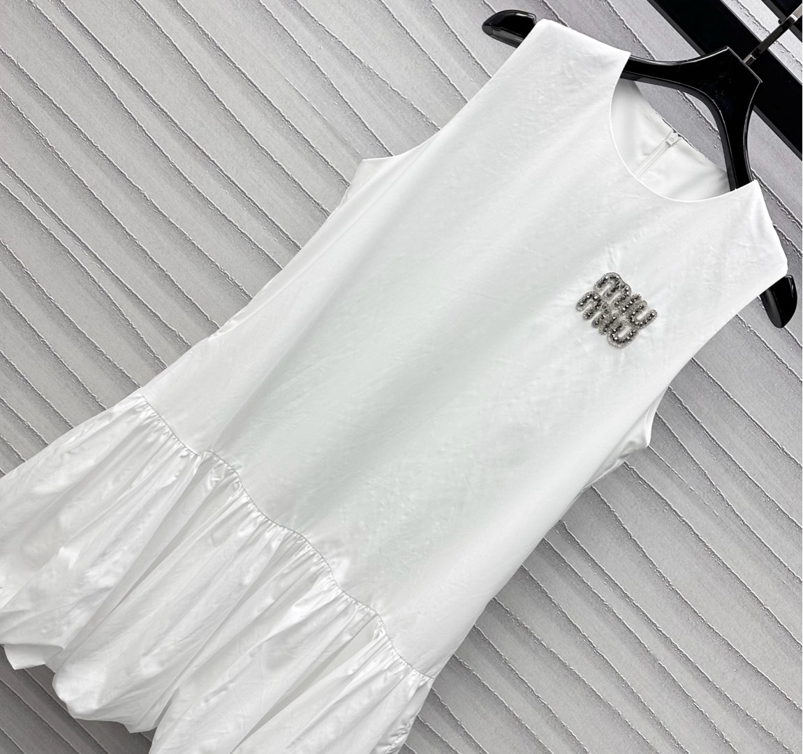 [TOP] Miu Miu  Dress - White