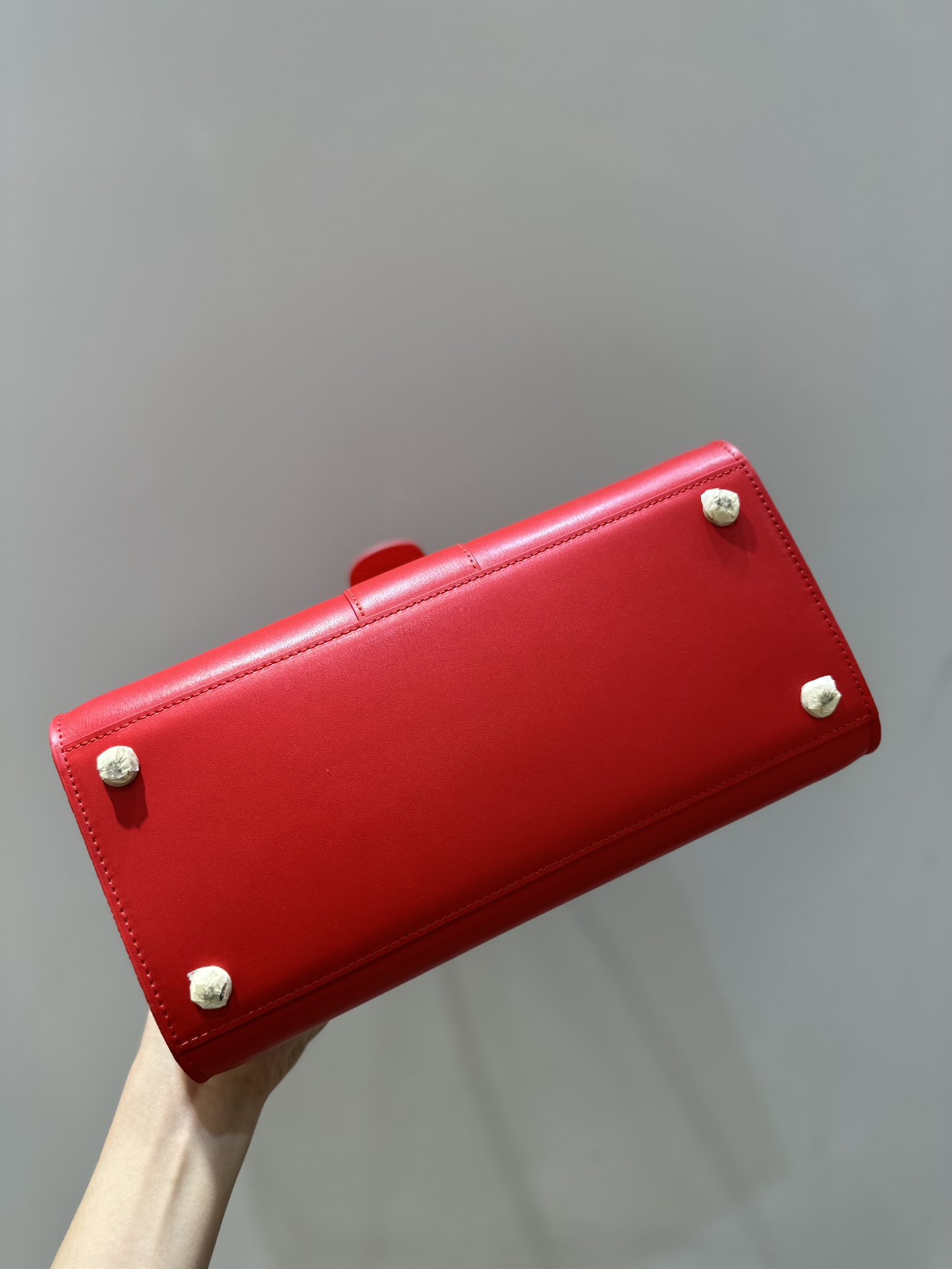 [TOP] Delvaux Brillant Bag Box Leather 28cm - Red - 711 Luxury