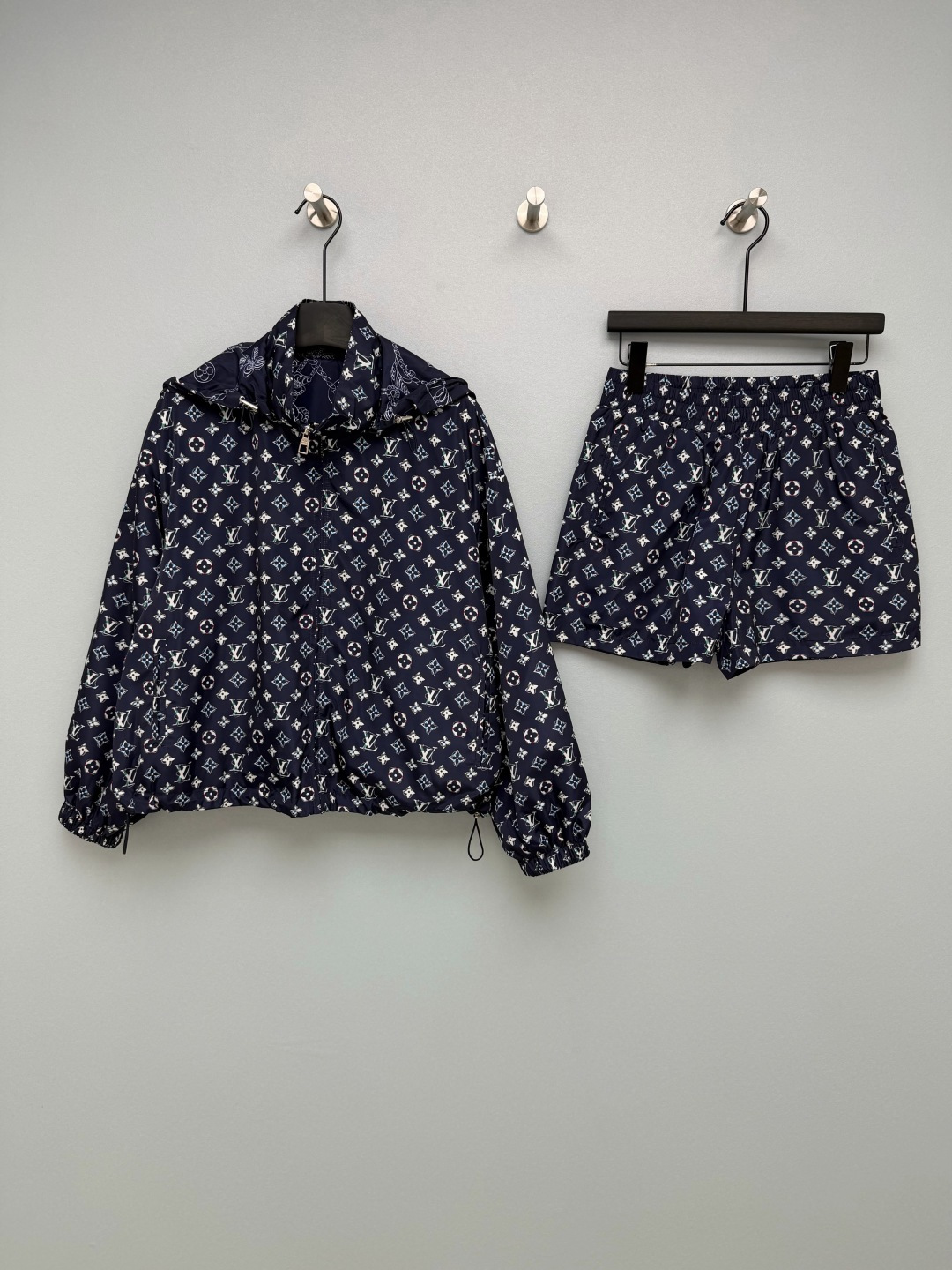 [TOP] Louis Vuitton LV  Jacket + Shorts - Blue - 711 Luxury