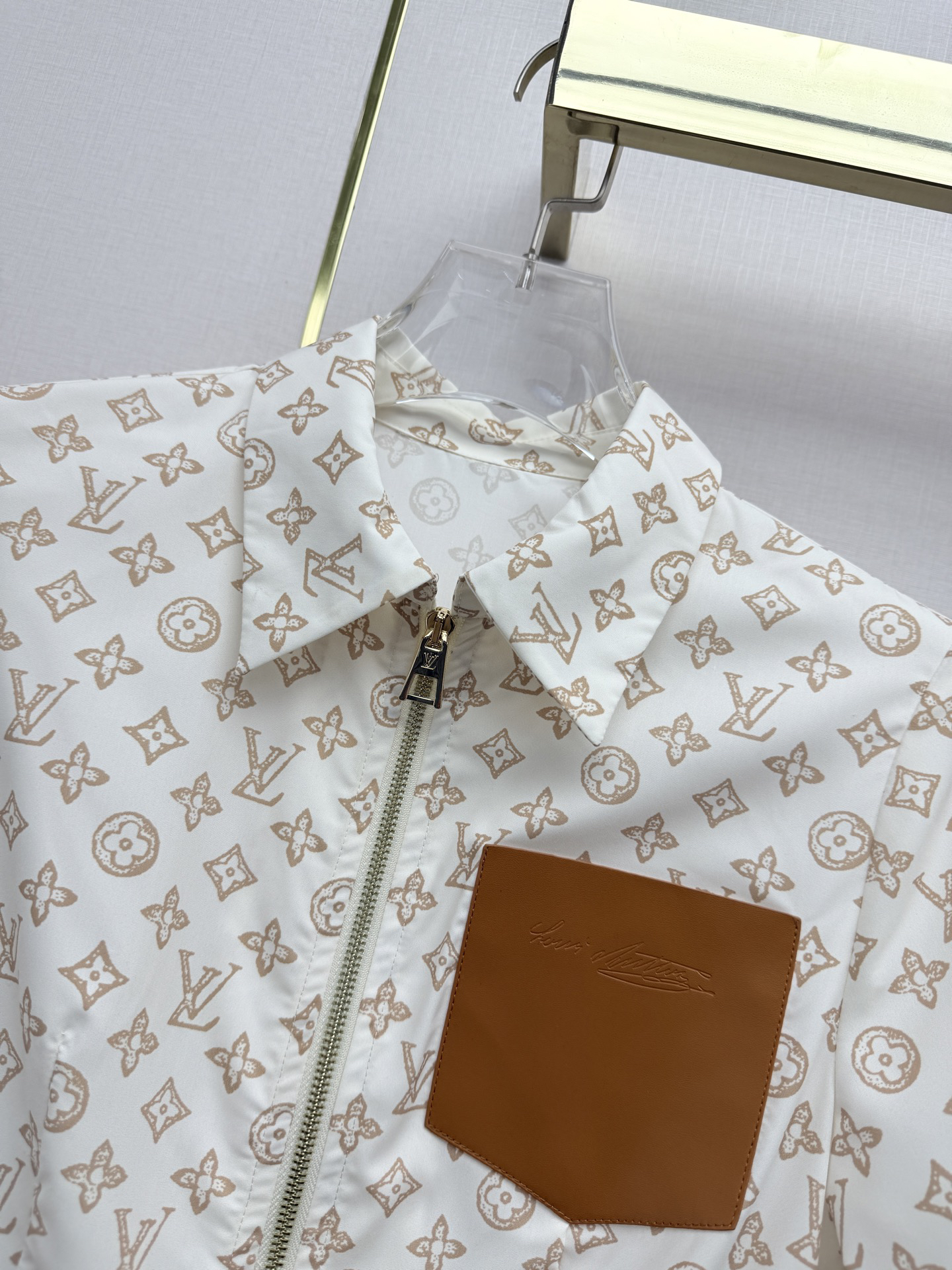 [TOP] Louis Vuitton LV Dress-White