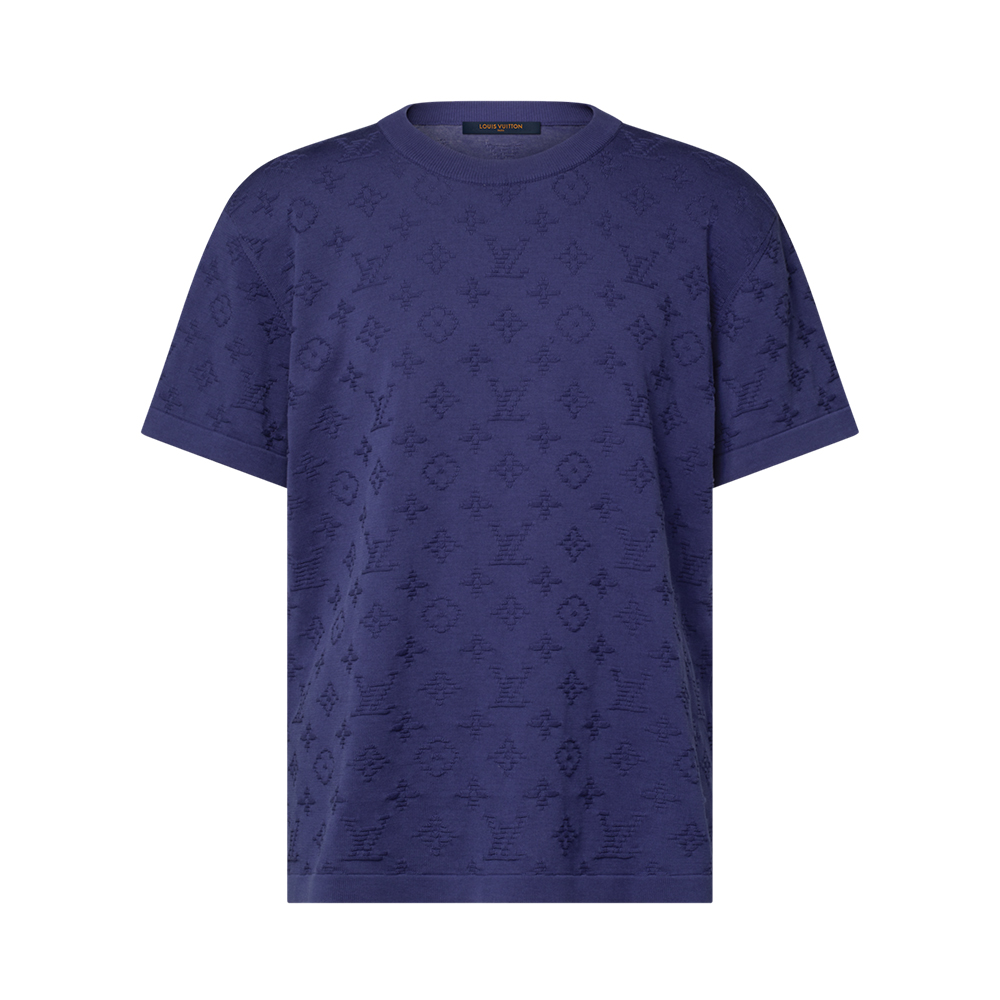 LOUIS VUITTON Monogram Shorts and Short-Sleeved Crewneck #385945