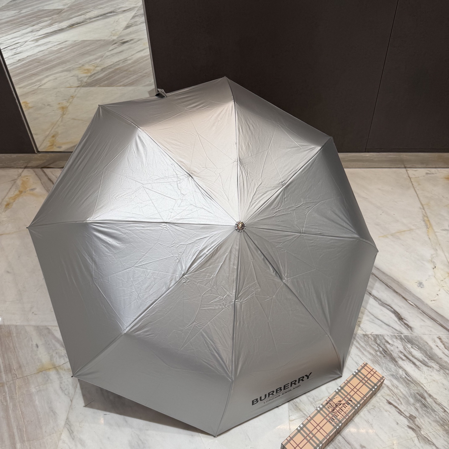 [TOP] BURBERRY Umbrella - Sliver - 711 Luxury
