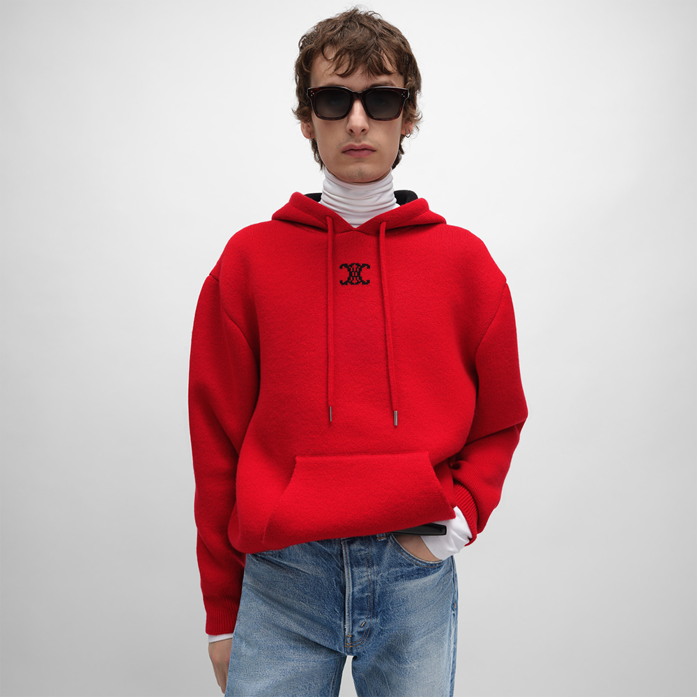 Celine Clothing Celine Hooded Sweater in Cashmere | Nigo Office