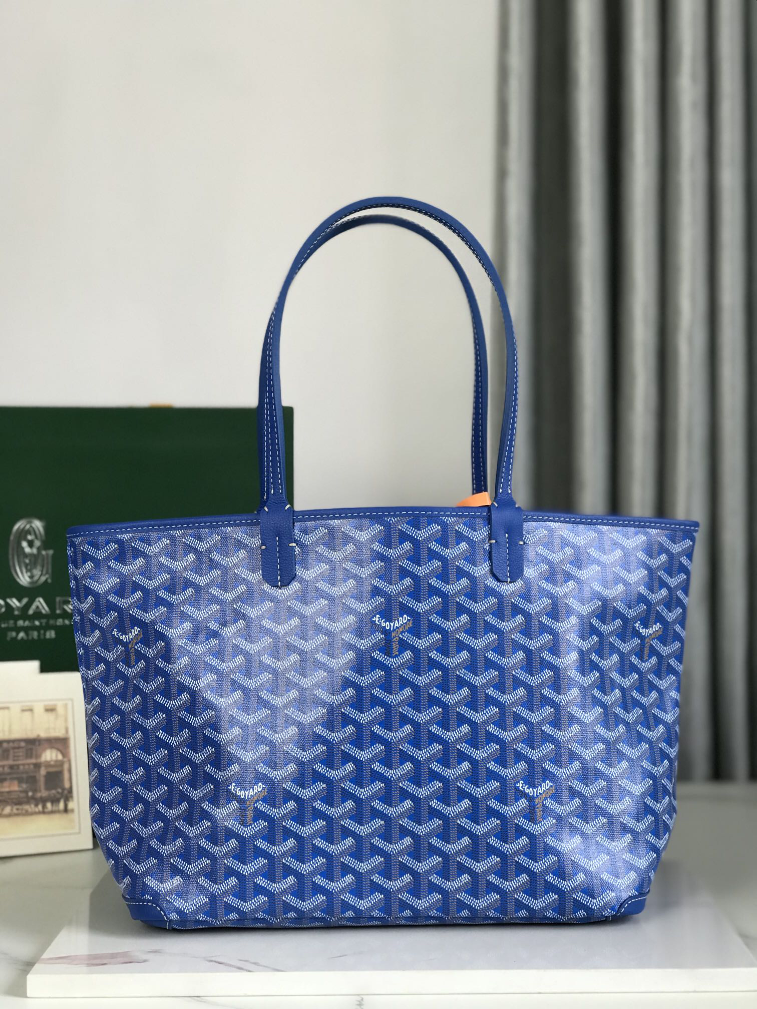 [TOP] Goyard Artois Bag 41-30x23.5x13cm - Blue - 711 Luxury