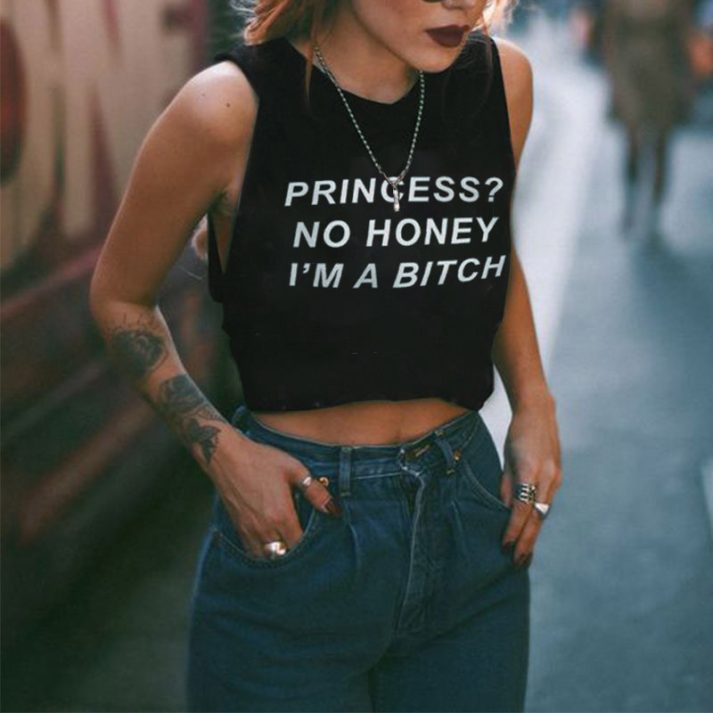 Princess? Honey-Free Print Women's Tank Top
