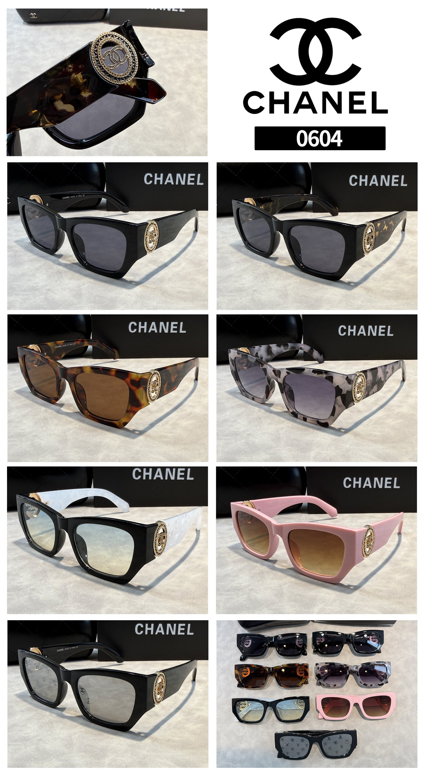 [TOP] CHANEL Sunglasses - 7 Color - 711 Luxury