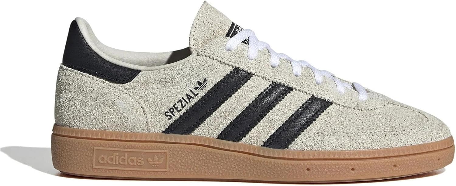 adidas Handball Spezial Womens Sneakers. Aluminium/Core Black/Cloud White, Size 9