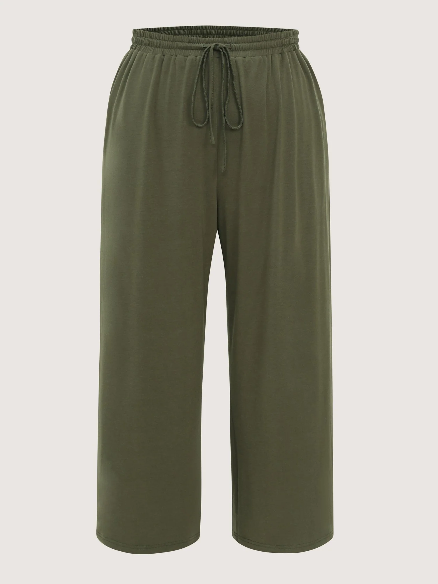 Supersoft Drawstring Waist Straight Leg Pants