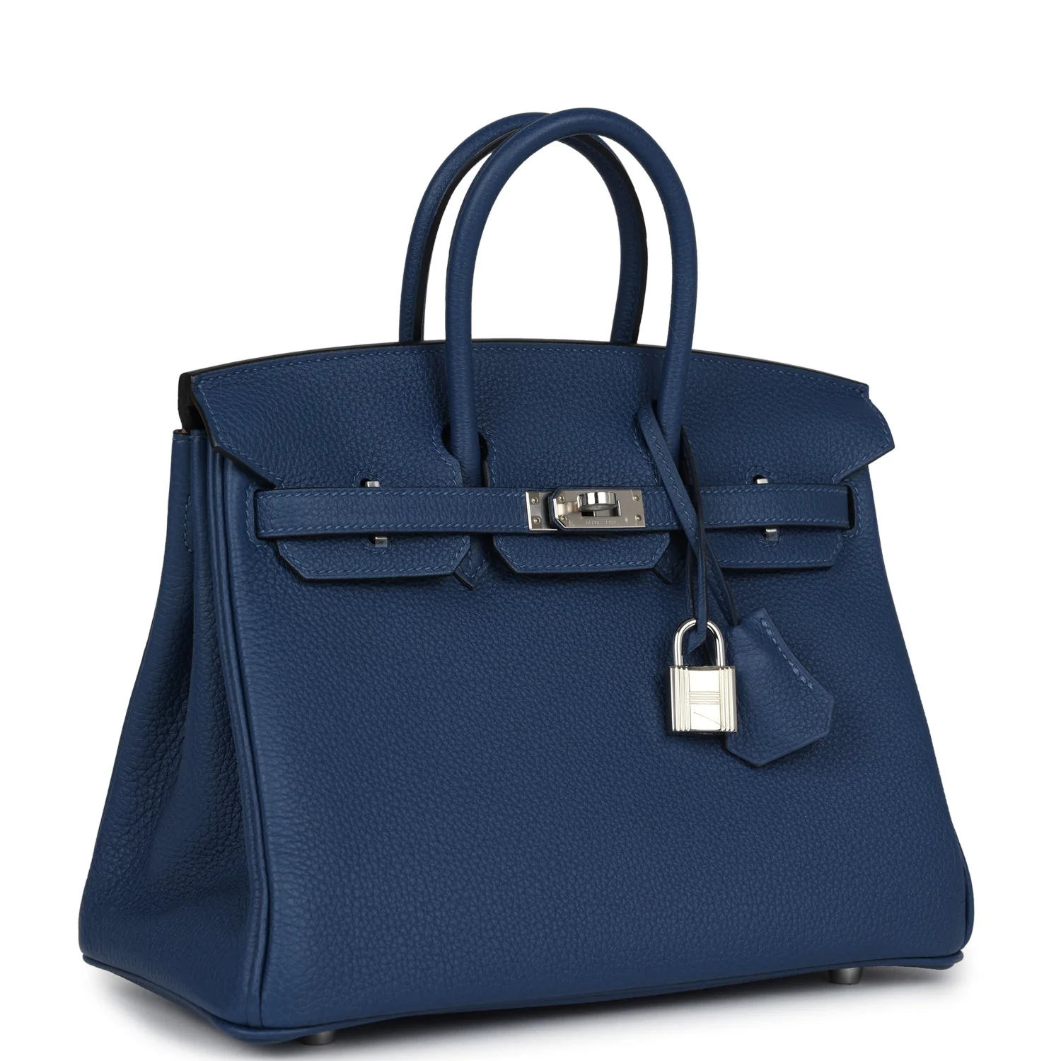 Hermes BirkinDeep Bleu Verso Togo Palladium Hardware