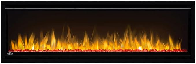 Napoleon Alluravision Slim 50 inch Wall Mount Electric Fireplace