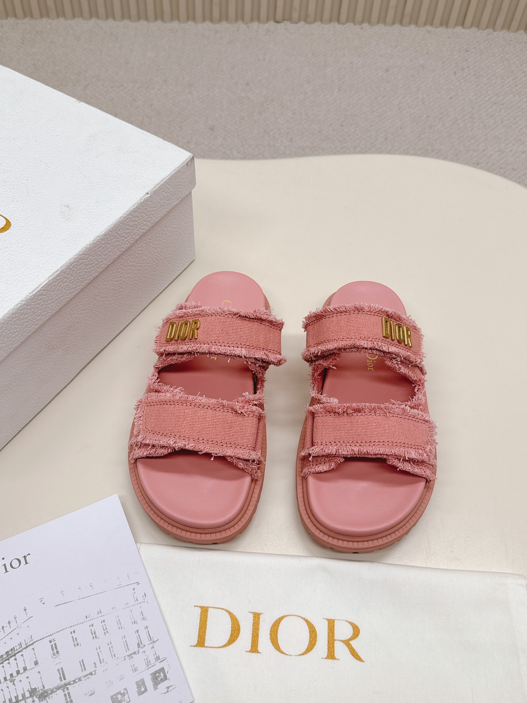 [TOP] Christian Dior Sandals - Pink - 711 Luxury