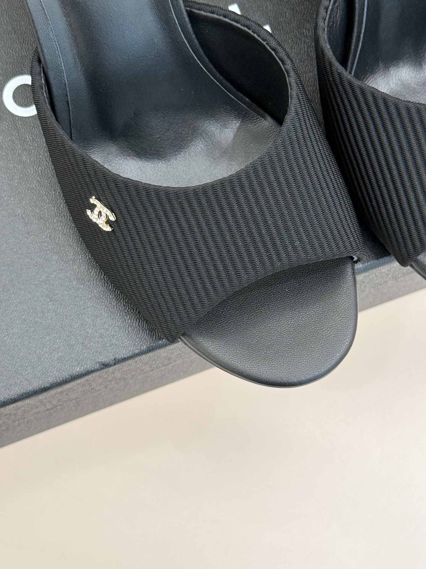 [TOP] CHANEL High-heeled Sandals - Black