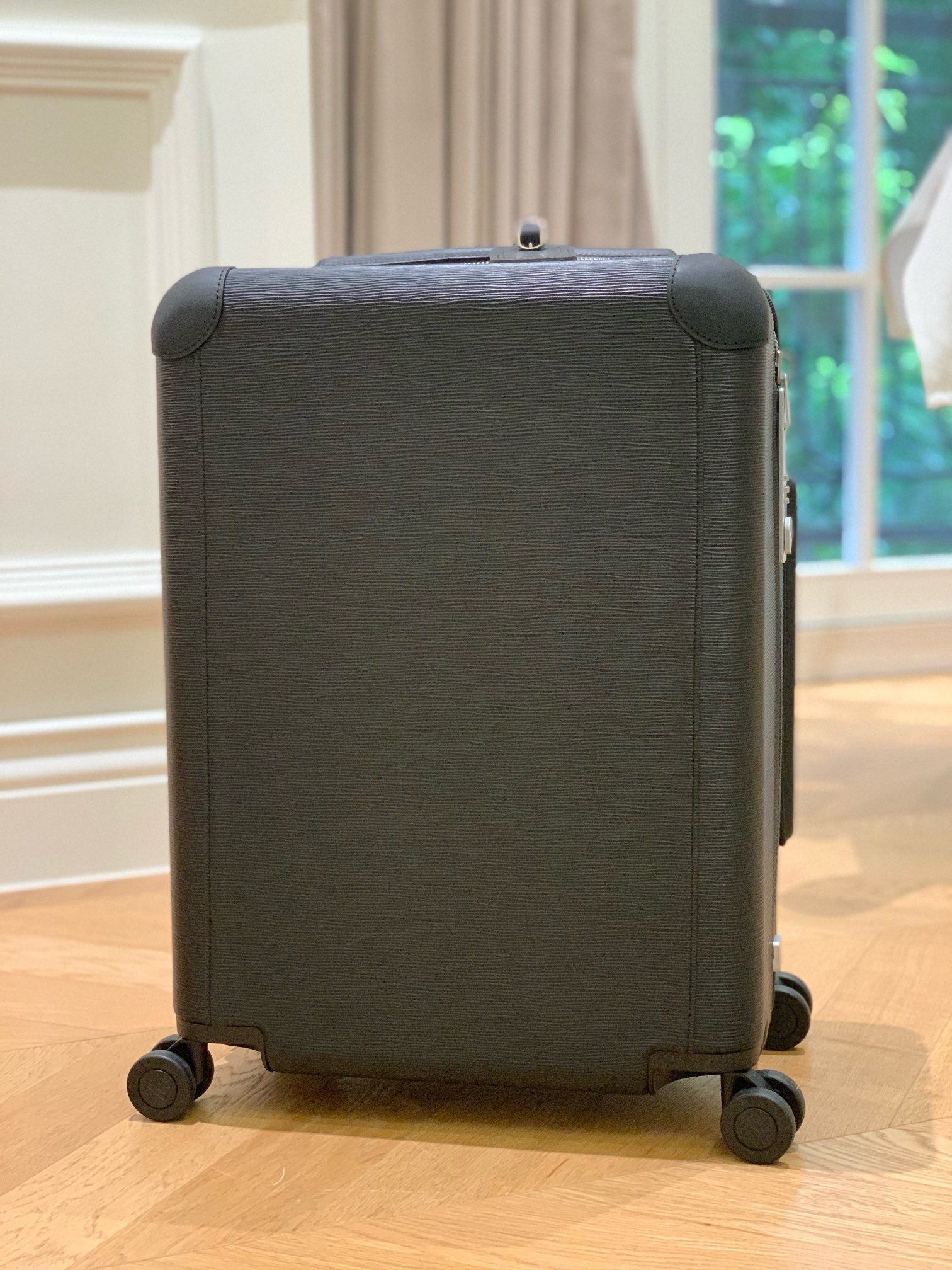 [TOP] Louis Vuitton LV Rolling Luggage Horizon 55 - Black - 711 Luxury