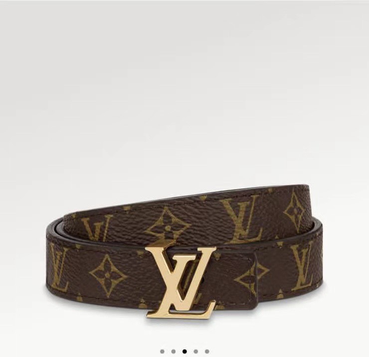 [TOP] Louis Vuitton LV Belt 2 cm - Brown - 711 Luxury