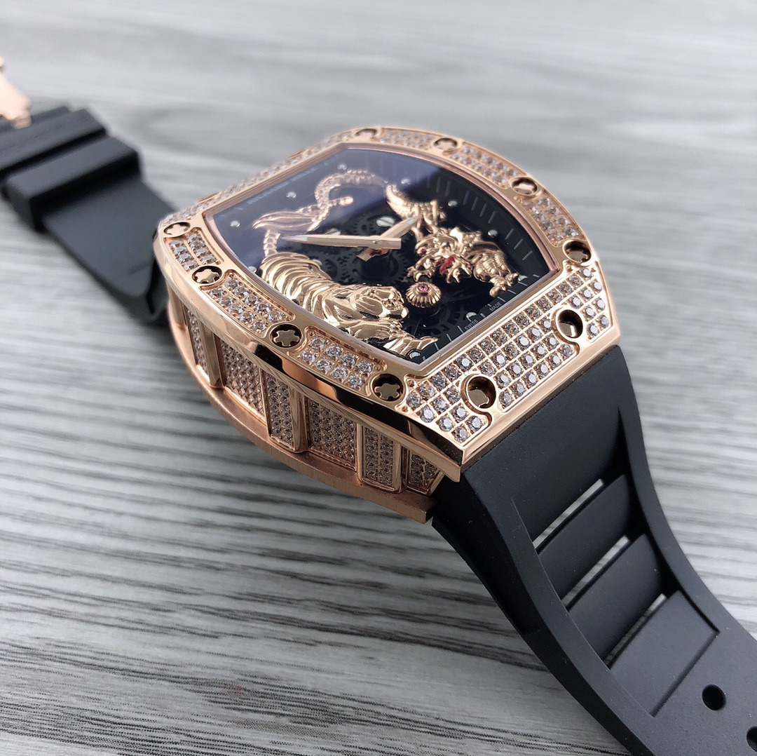 [TOP] Richard Mille RM51-01 Watch - Black - 711 Luxury