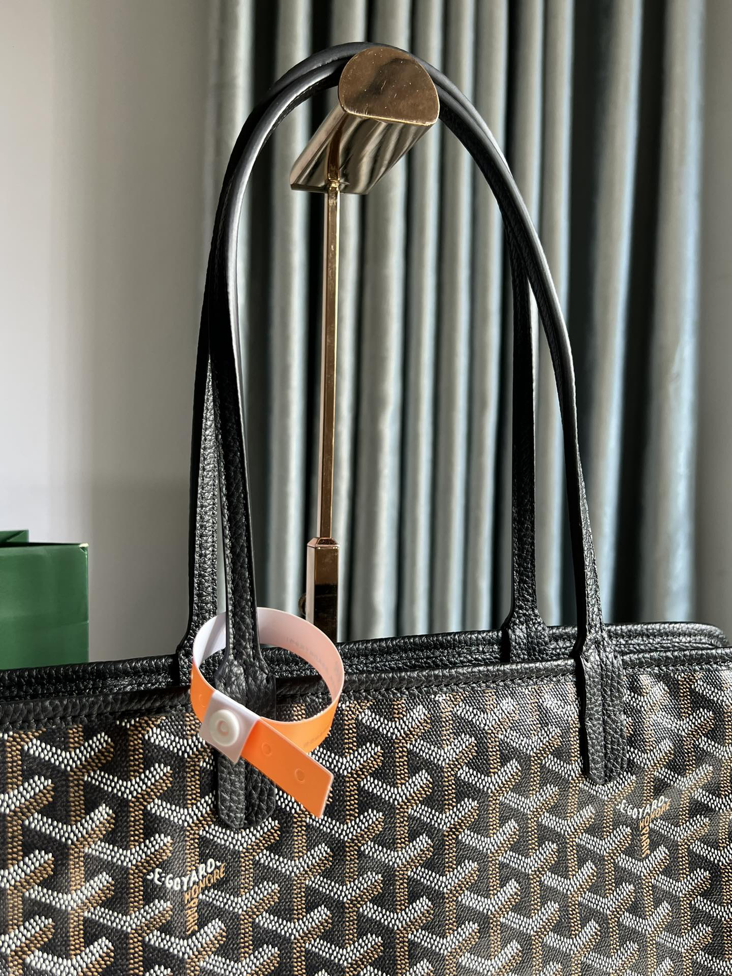 [TOP] Goyard Hardy Bag 40*17*31cm  - Black - 711 Luxury
