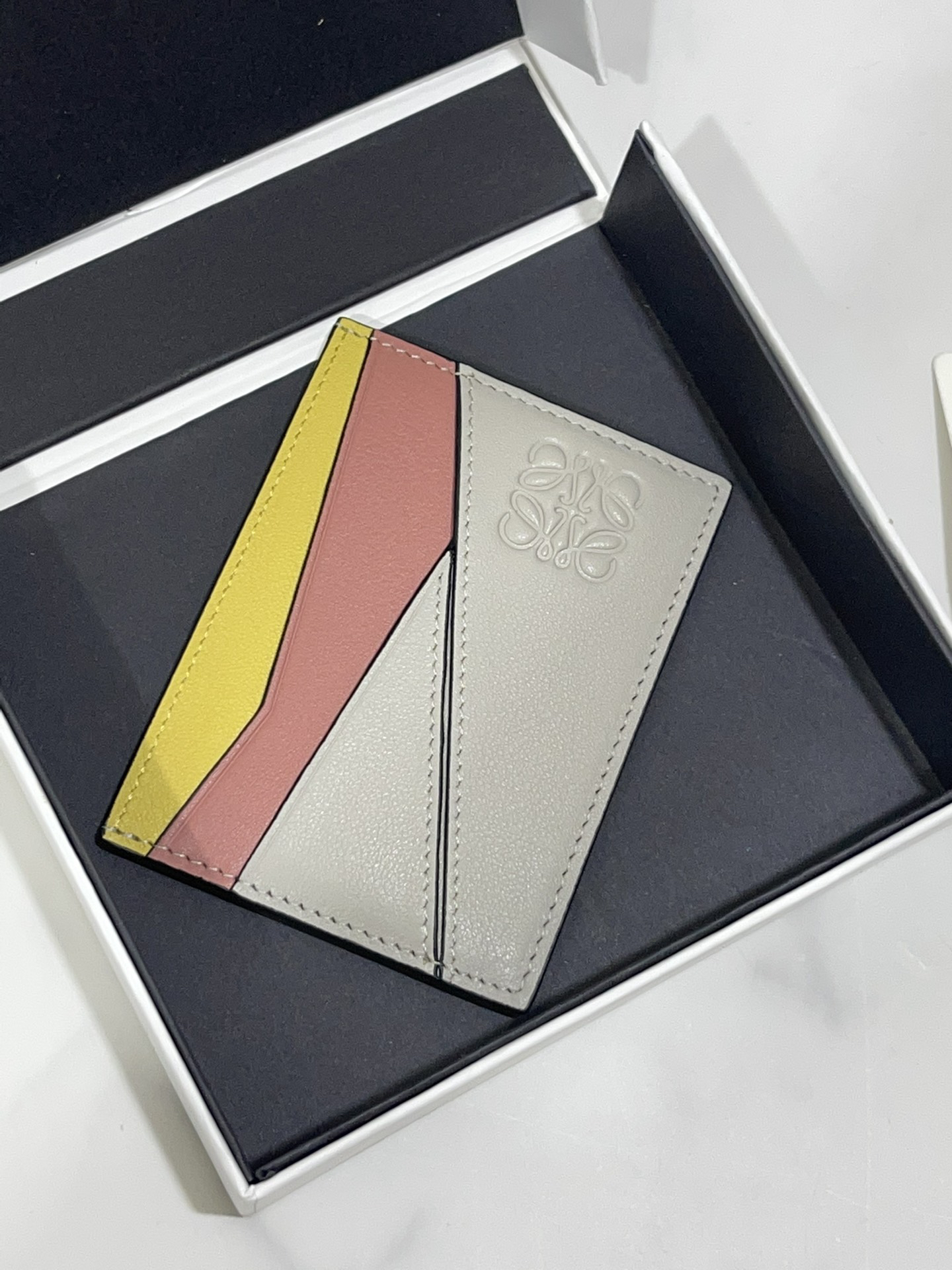 [TOP] LOEWE Card Holder 10.5*7.5cm - Grey