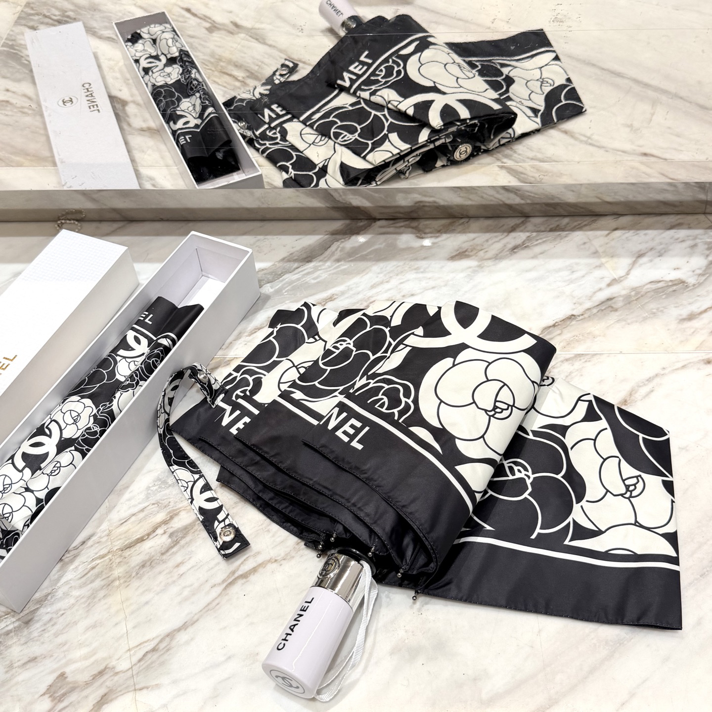 [TOP] CHANEL Umbrella - Black - 711 Luxury