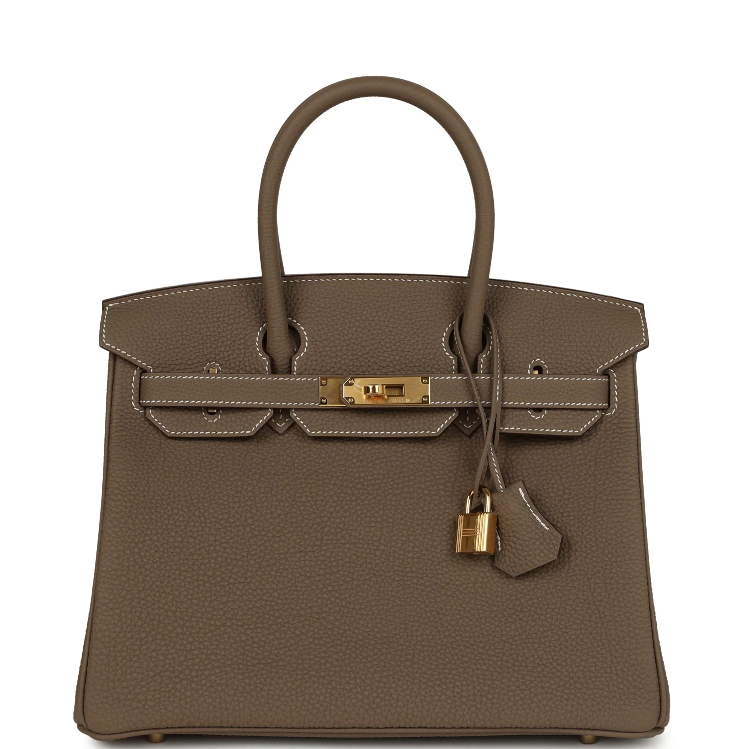 Hermes BirkinEtoupe Togo Gold Hardware
