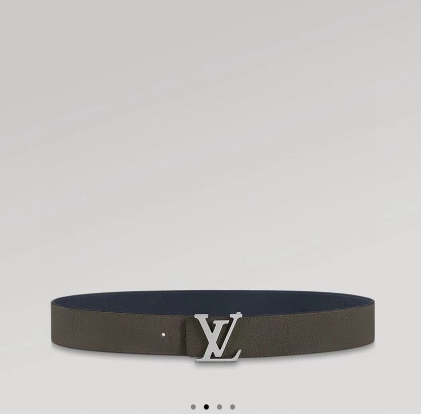 [TOP] Louis Vuitton LV Men's Belt 4 cm - Black - 711 Luxury