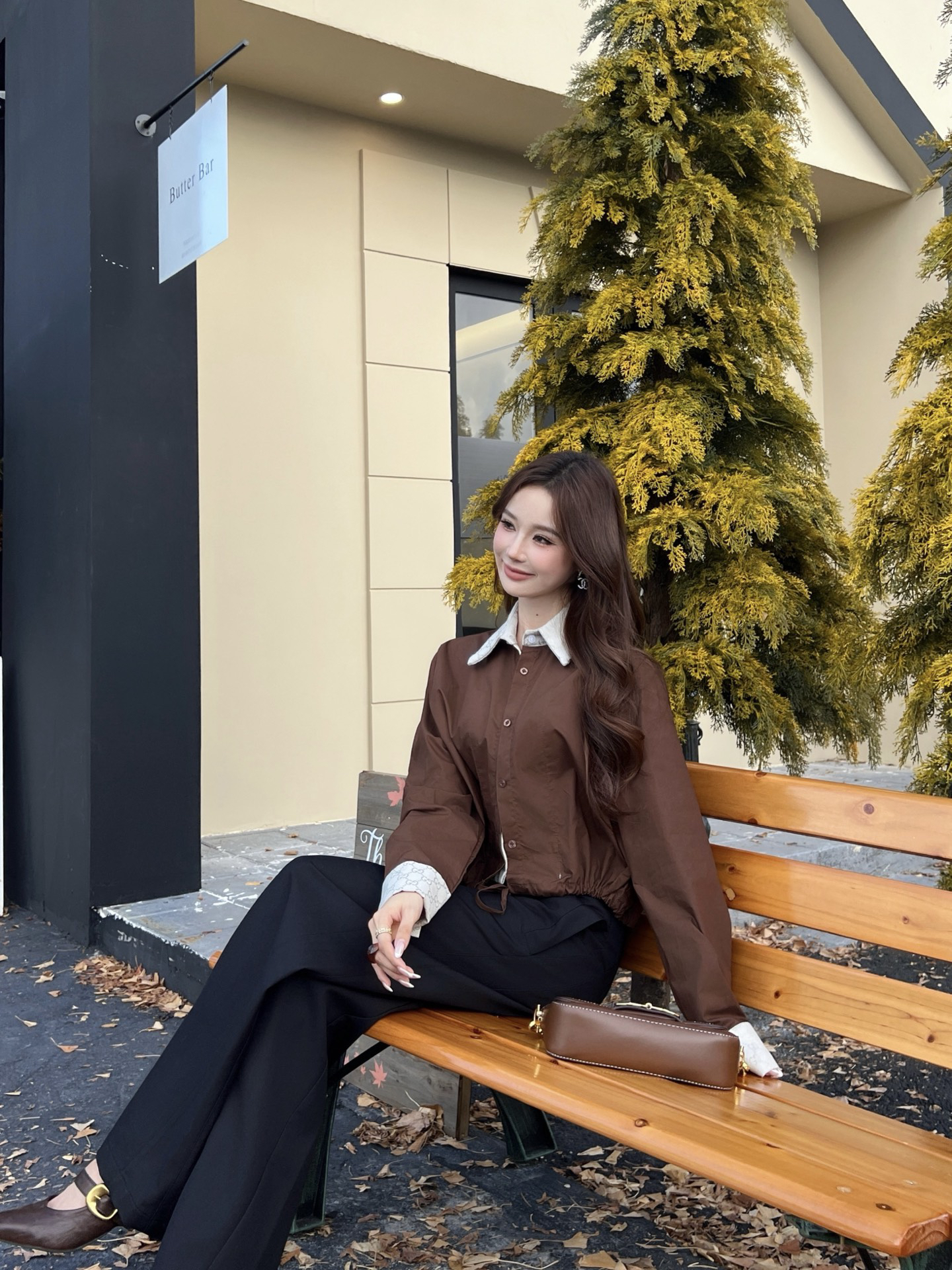 [TOP] GUCCI Shirt - Brown