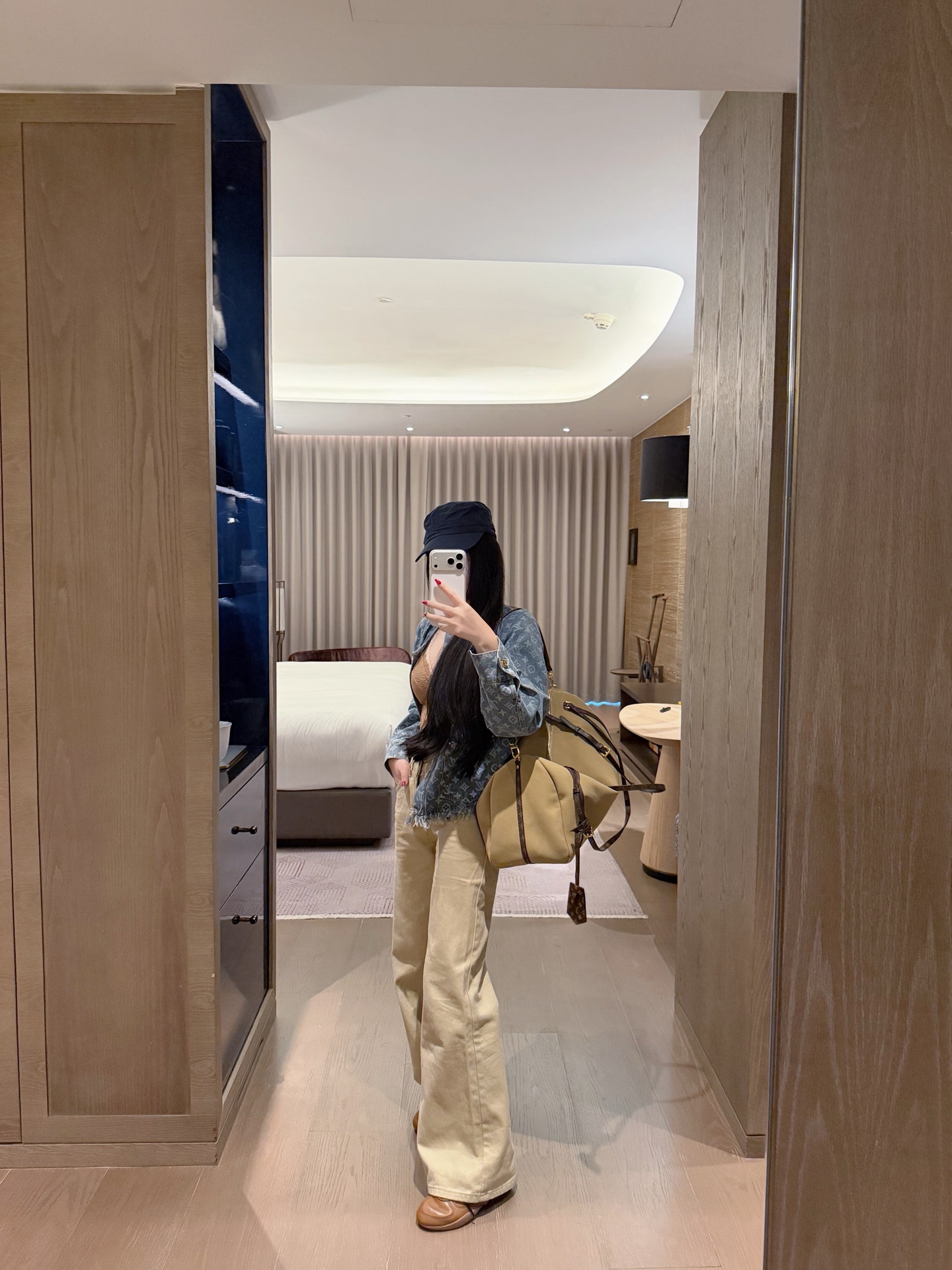 [TOP] Louis Vuitton LV  Denim Jacket - Blue