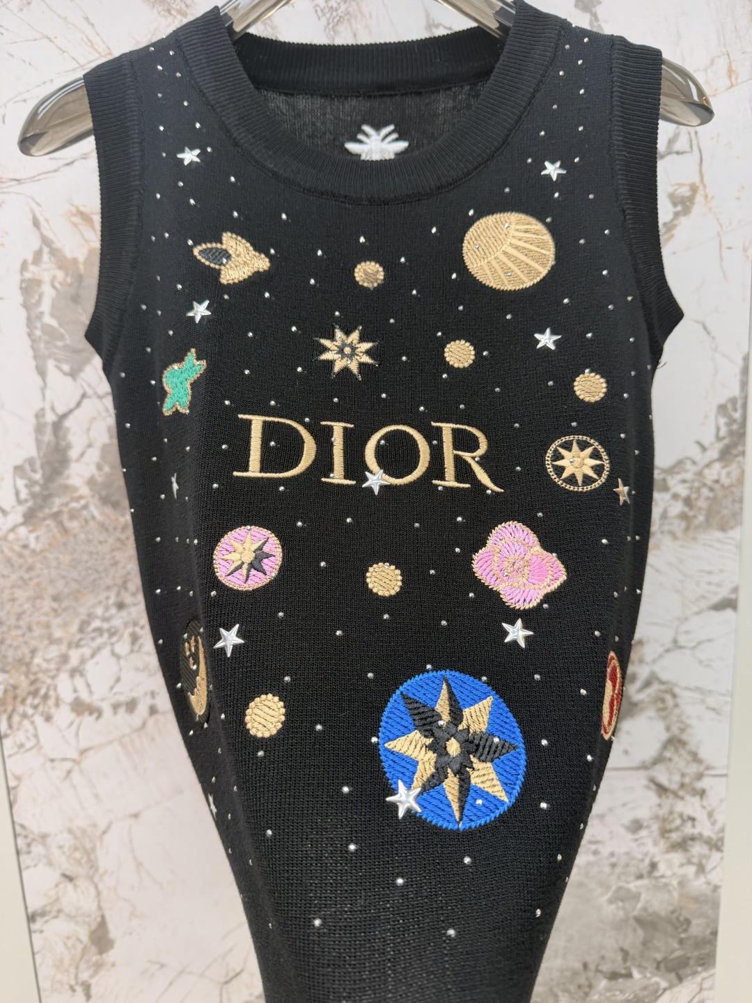 [TOP] Christian Dior Knitwear	-Black