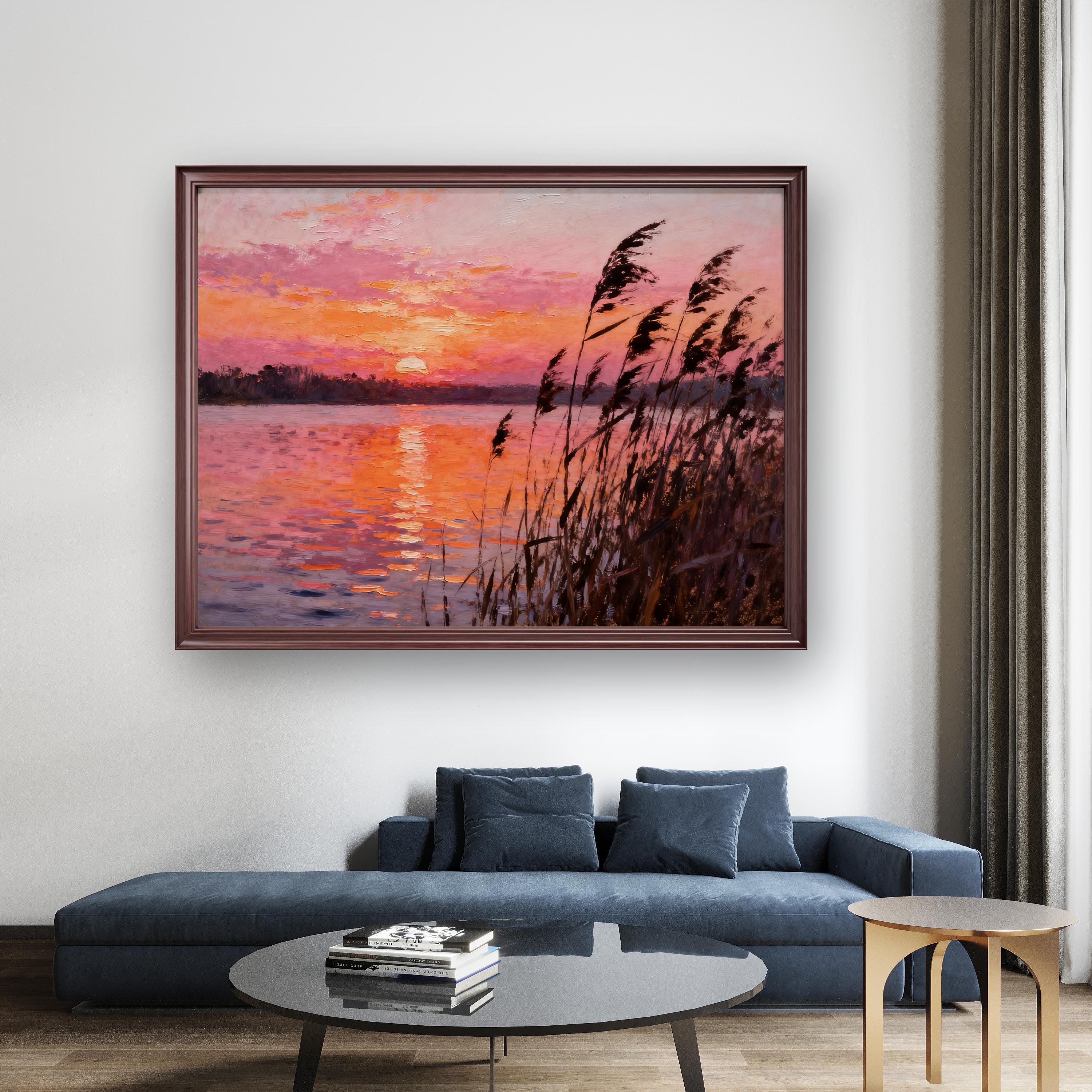 Crimson Rhythm and Flowing Light