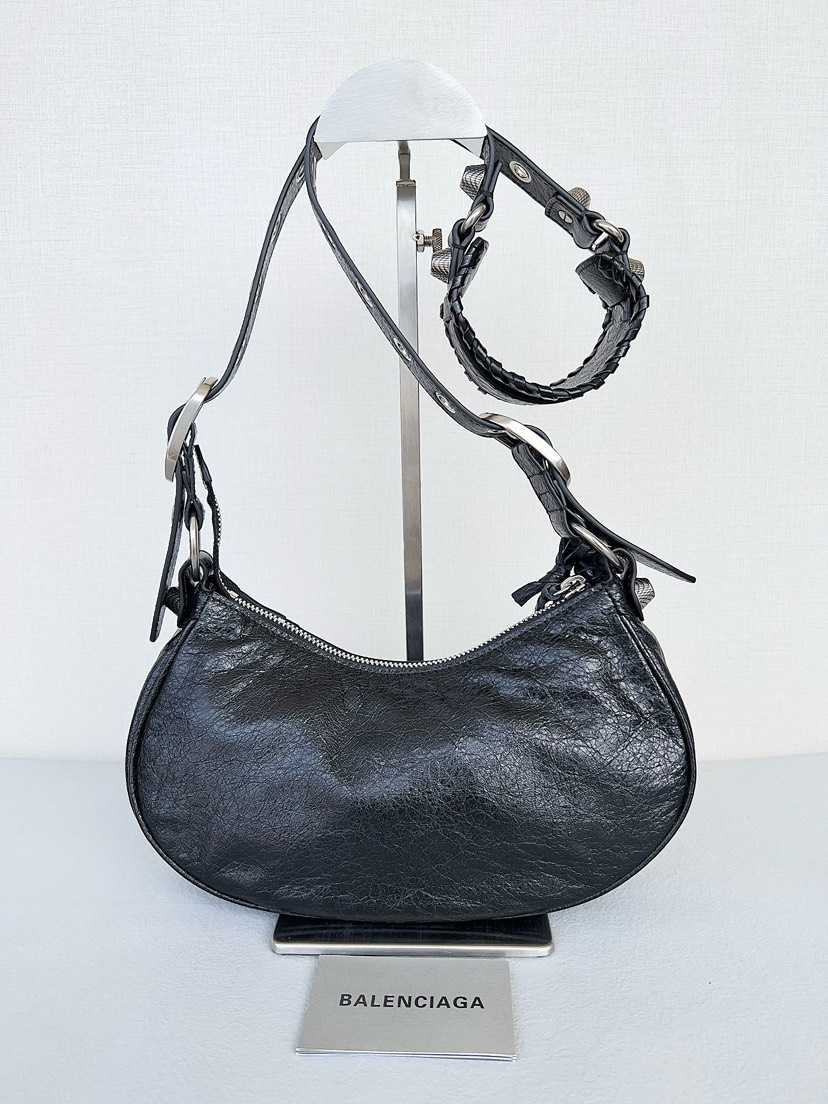 [TOP] BALENCIAGA Le Cagole Bag 26x17x7cm - Black - 711 Luxury