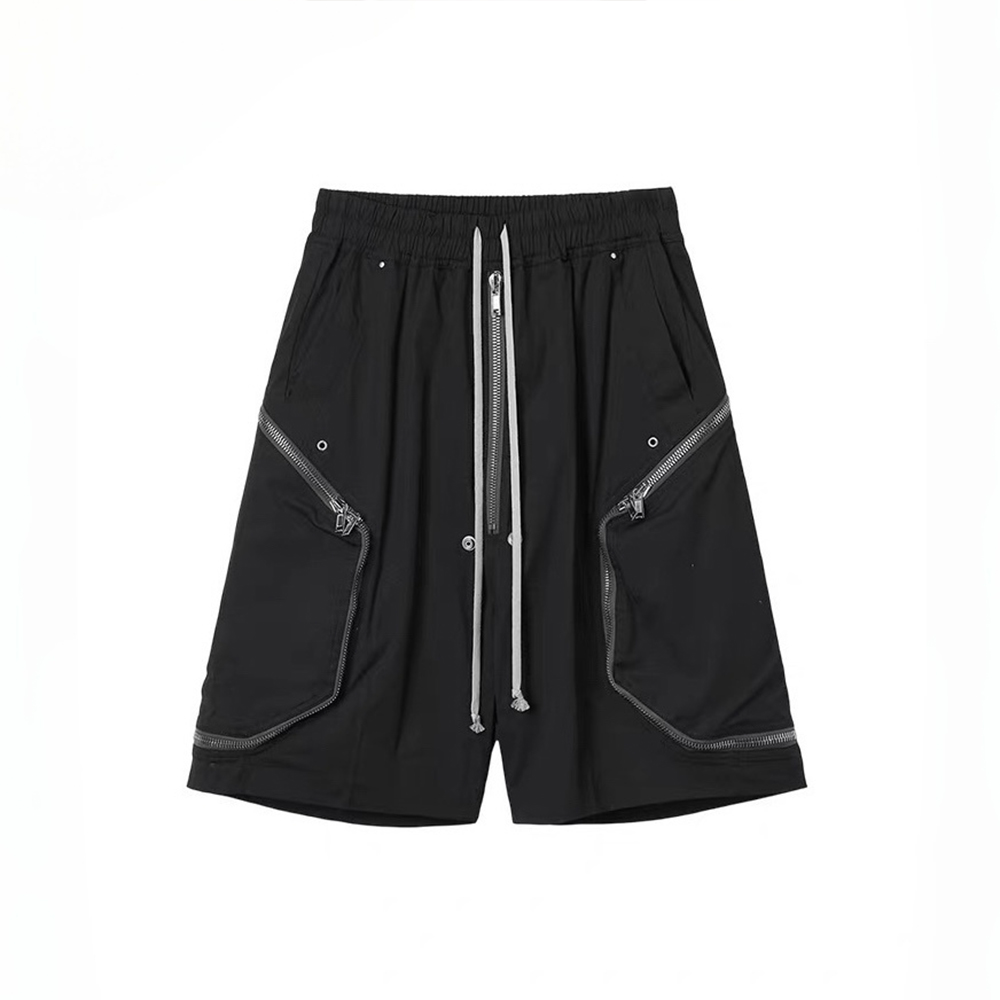 Rick Owens Blixa Bela Zip-pocket Shorts #386385