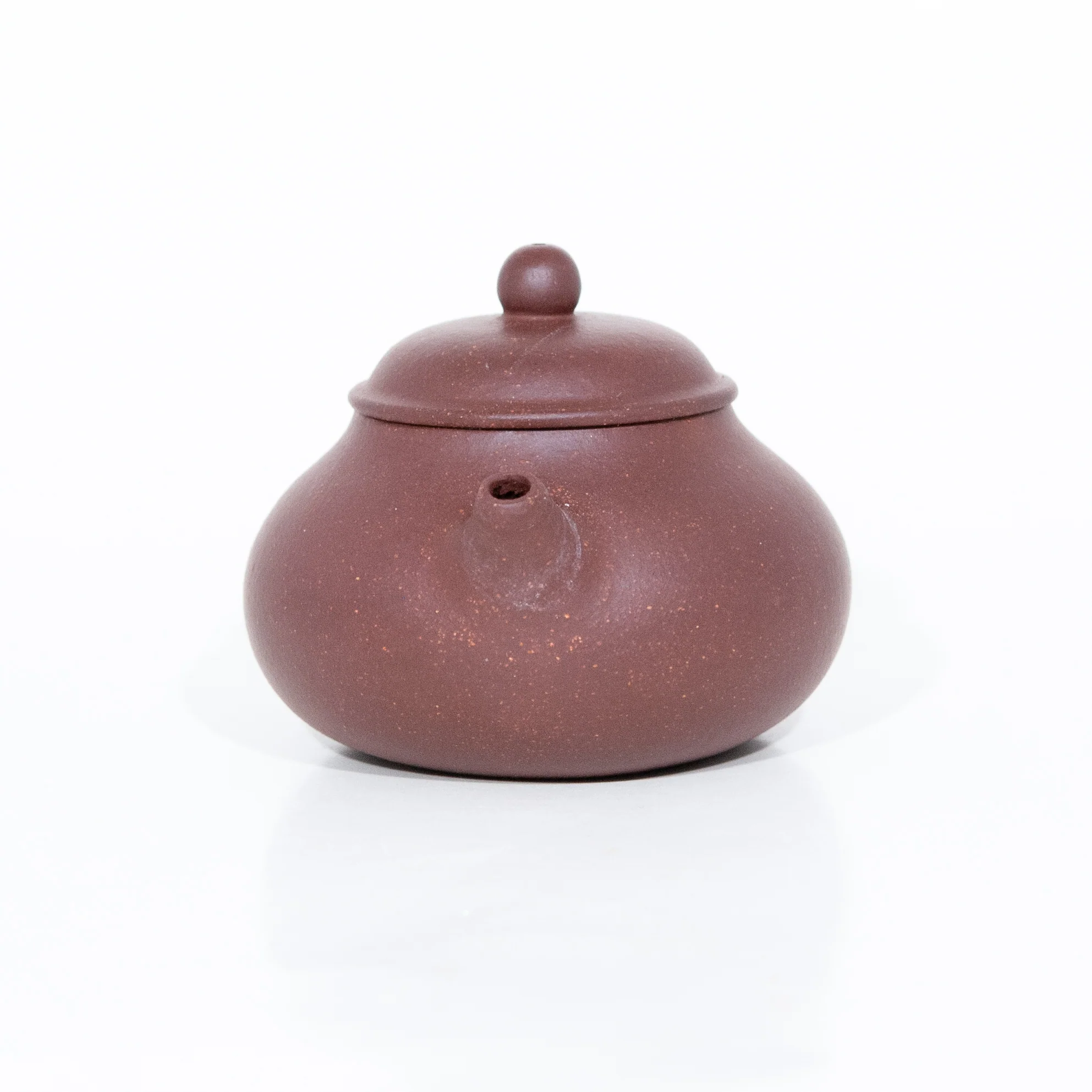 1980's Yixing Zini Rongtian Shape Chinese Teapot #14