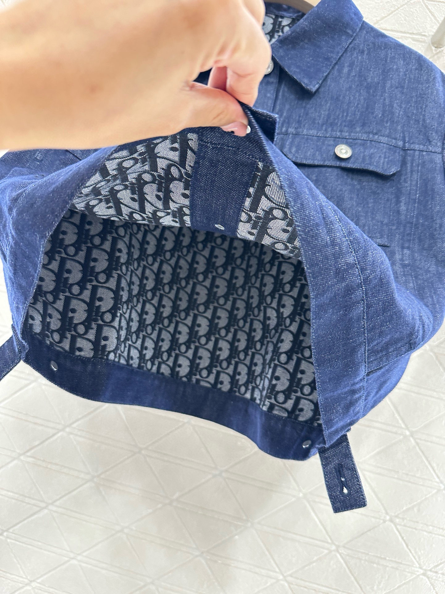 [TOP] Christian Dior  Suit -Blue