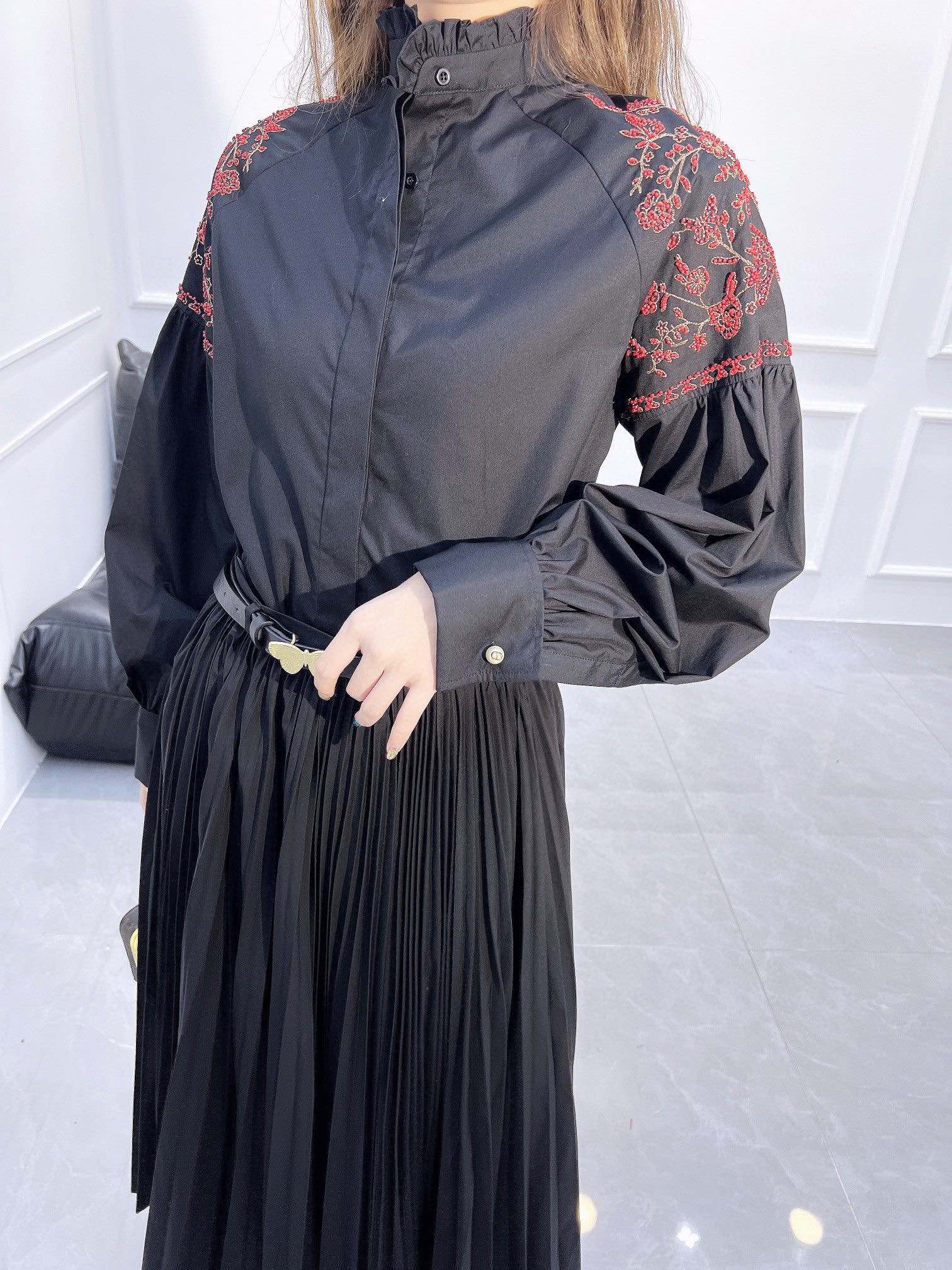 [TOP] Christian Dior  Shirt -Black