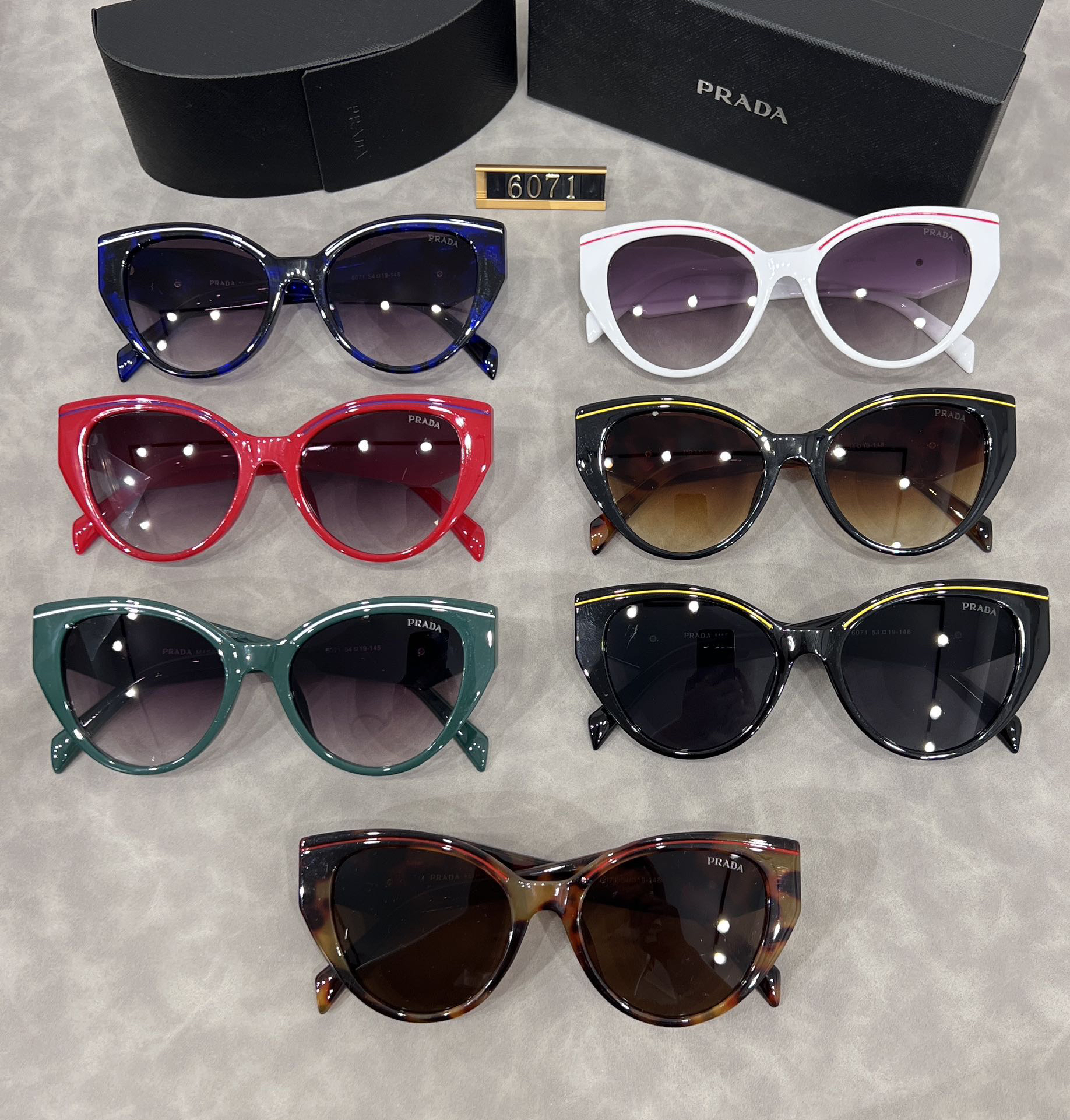 [TOP] PRADA Sunglasses - 7 Colors - 711 Luxury